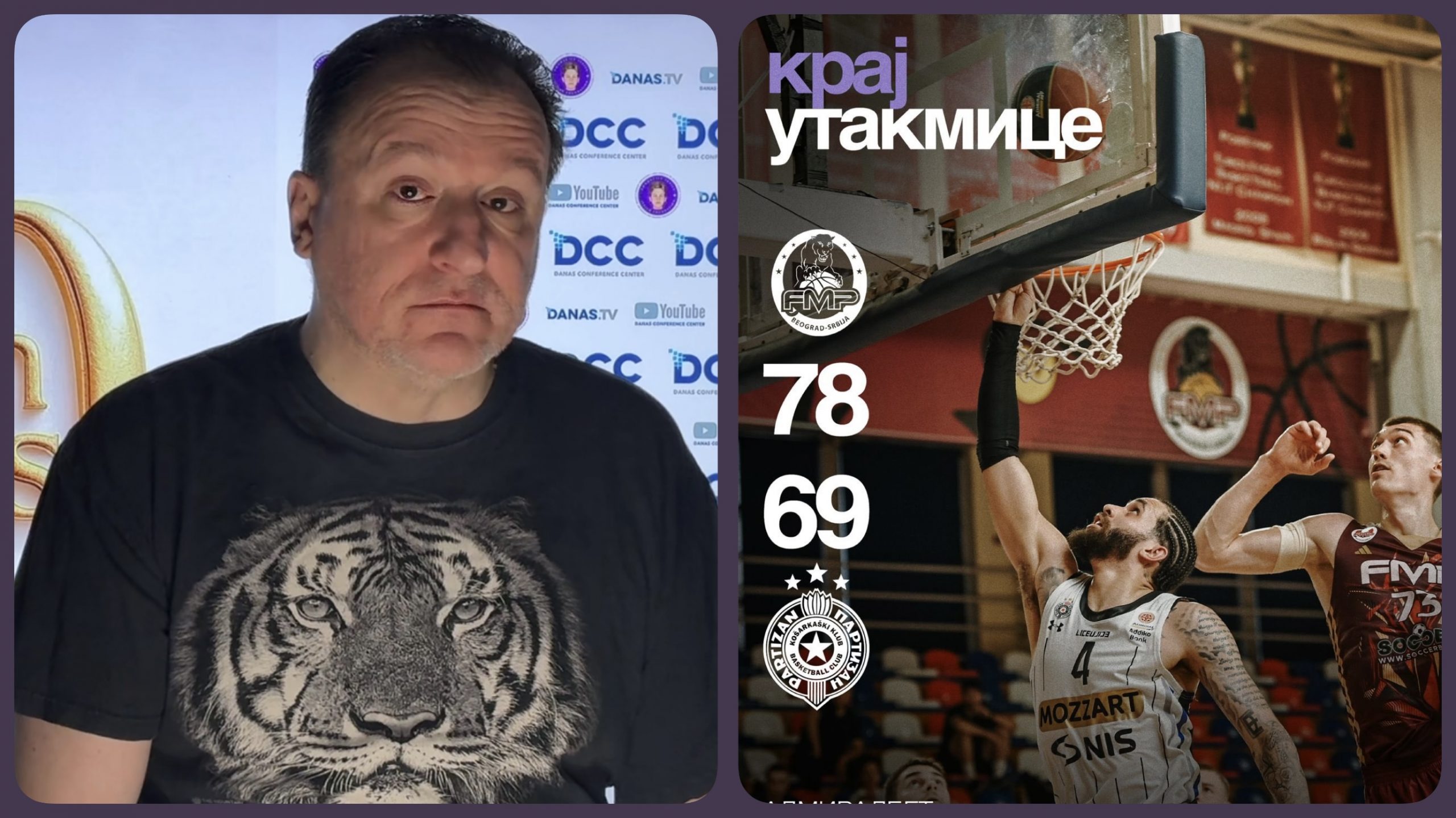 Željko Pantić: Partizan iz drugog pokušaja uspeo da izgubi, košarkaški cirkus u Cirkus ligi Srbije…