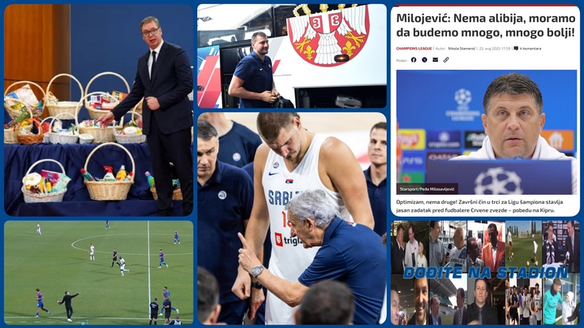 Željko Pantić: Dođite na stadion 970. Istorijski zicer Srbije, Zvezda bez alibija i Vučić sa cegerom