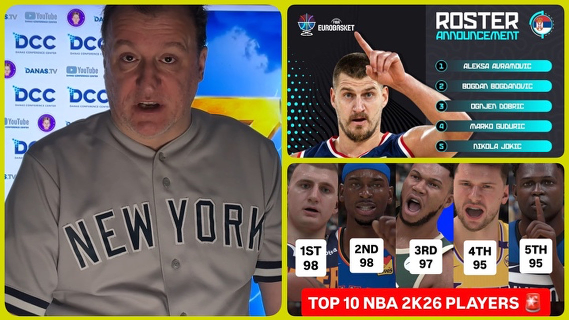 Željko Pantić: Pešićev spisak za Jokićevu Srbiju i neizbežna uloga favorita za titulu prvaka Evrope…