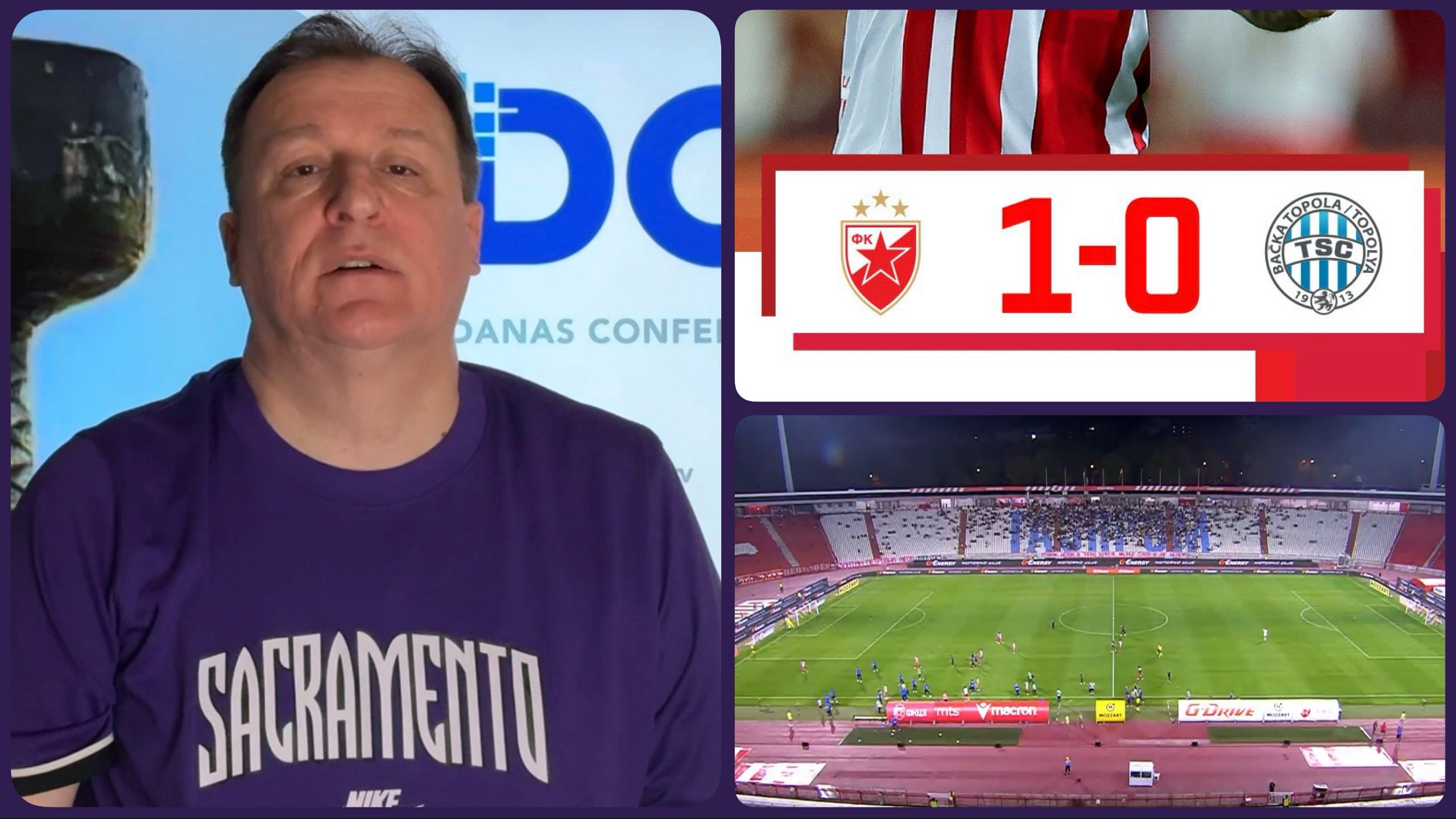 Željko Pantić: Pola Zvezde upisalo minimalac protiv TSC u derbiju prvenstva koje niko neće da gleda…