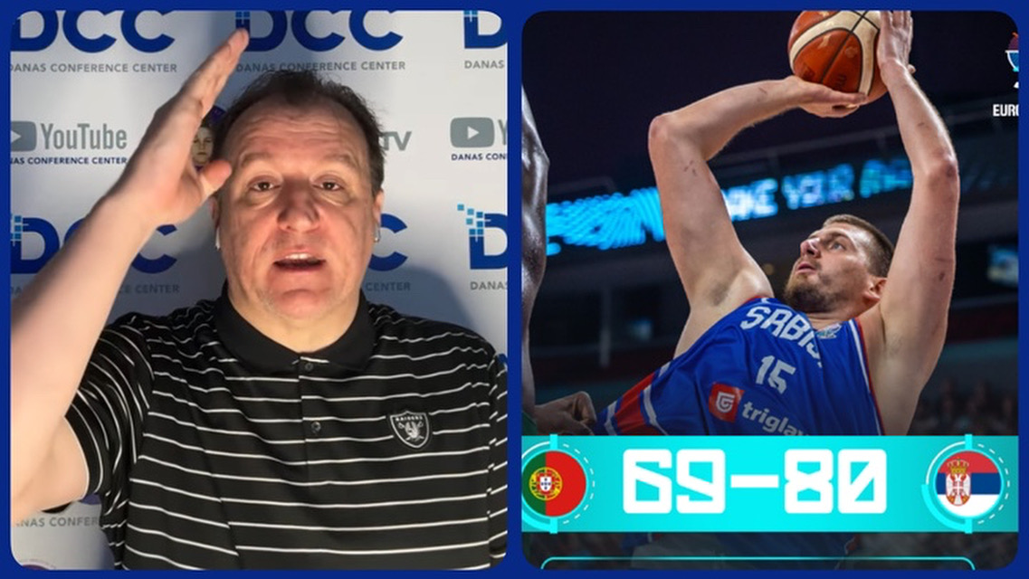 Željko Pantić: Tatko Jokić za 22 minuta rešio Portugal i zarazna nervoza Svetislava Pešića…