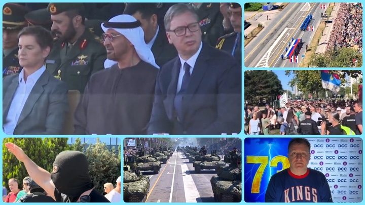 Željko Pantić: Više vojske nego Ćacija na vojnoj paradi i unezvereni Vučić kome spasa nema…