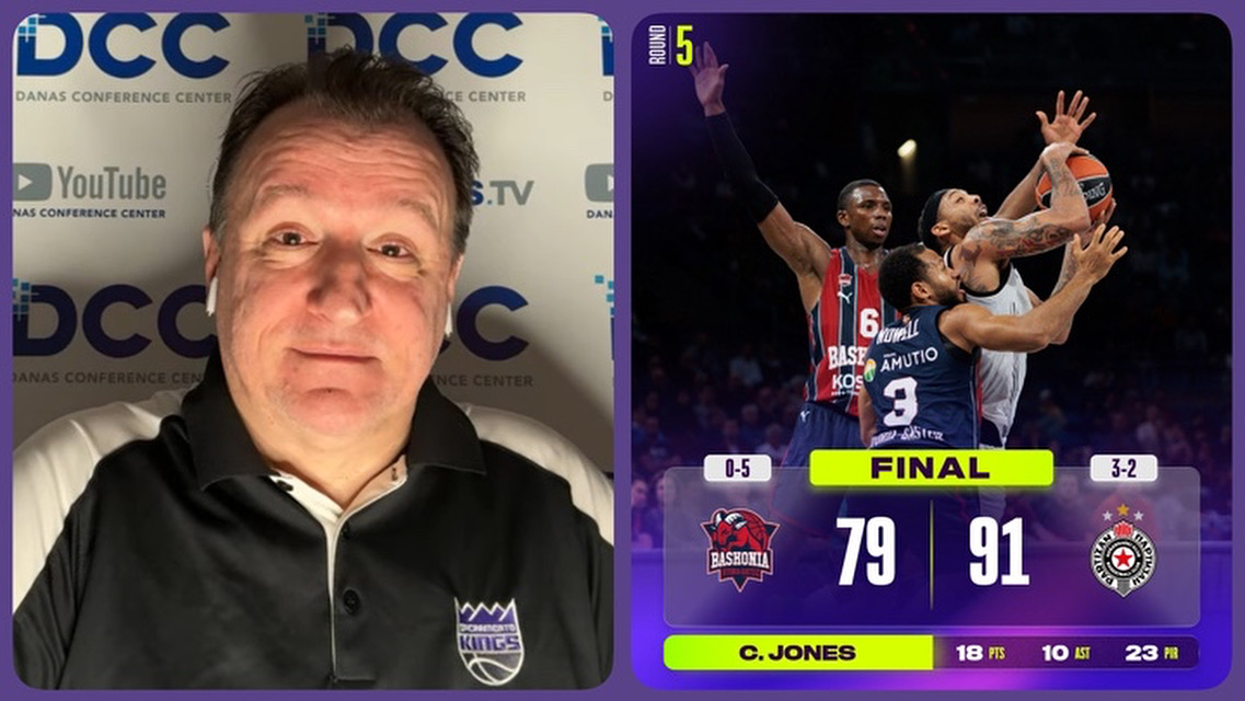 Željko Pantić: Vašington prekinuo prokletstvo Baskonije, prva pobeda Partizana nakon 24 godine…