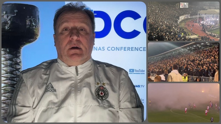 Željko Pantić: Nebo omogućilo neplaniranu proslavu, Vučićeva južna tribina zamalo pobedila Partizan…