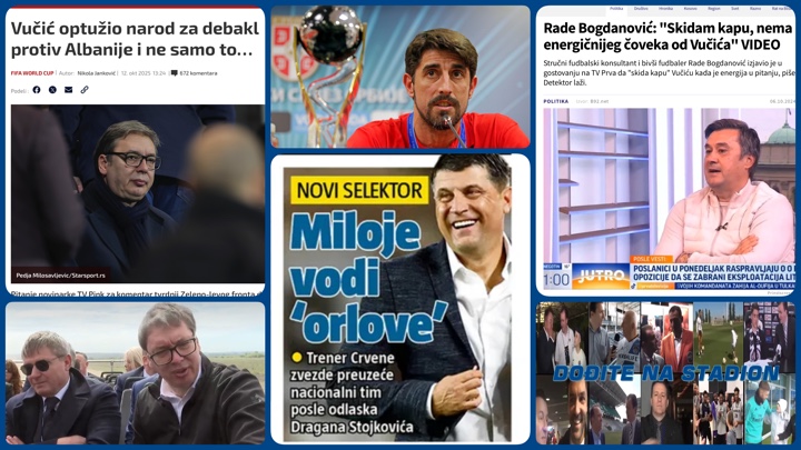 Željko Pantić: Dođite na stadion 983. Državni veto na Veljka Paunovića i Supermen Vučićevog blata…