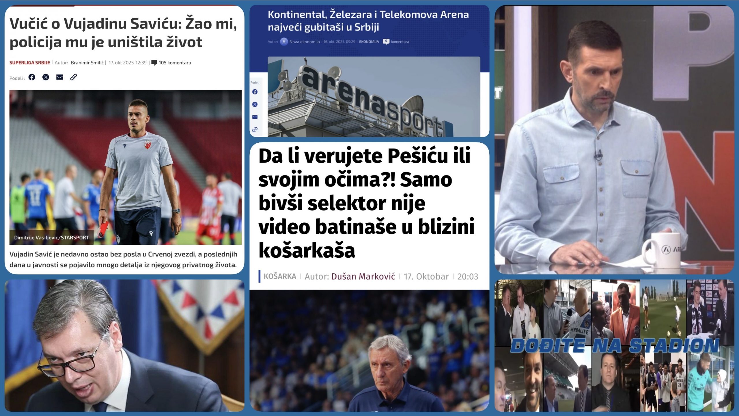 Željko Pantić: Dođite na stadion 984. Najdužnija televizija na svetu, Vujadinov advokat i Ćaci Pešić