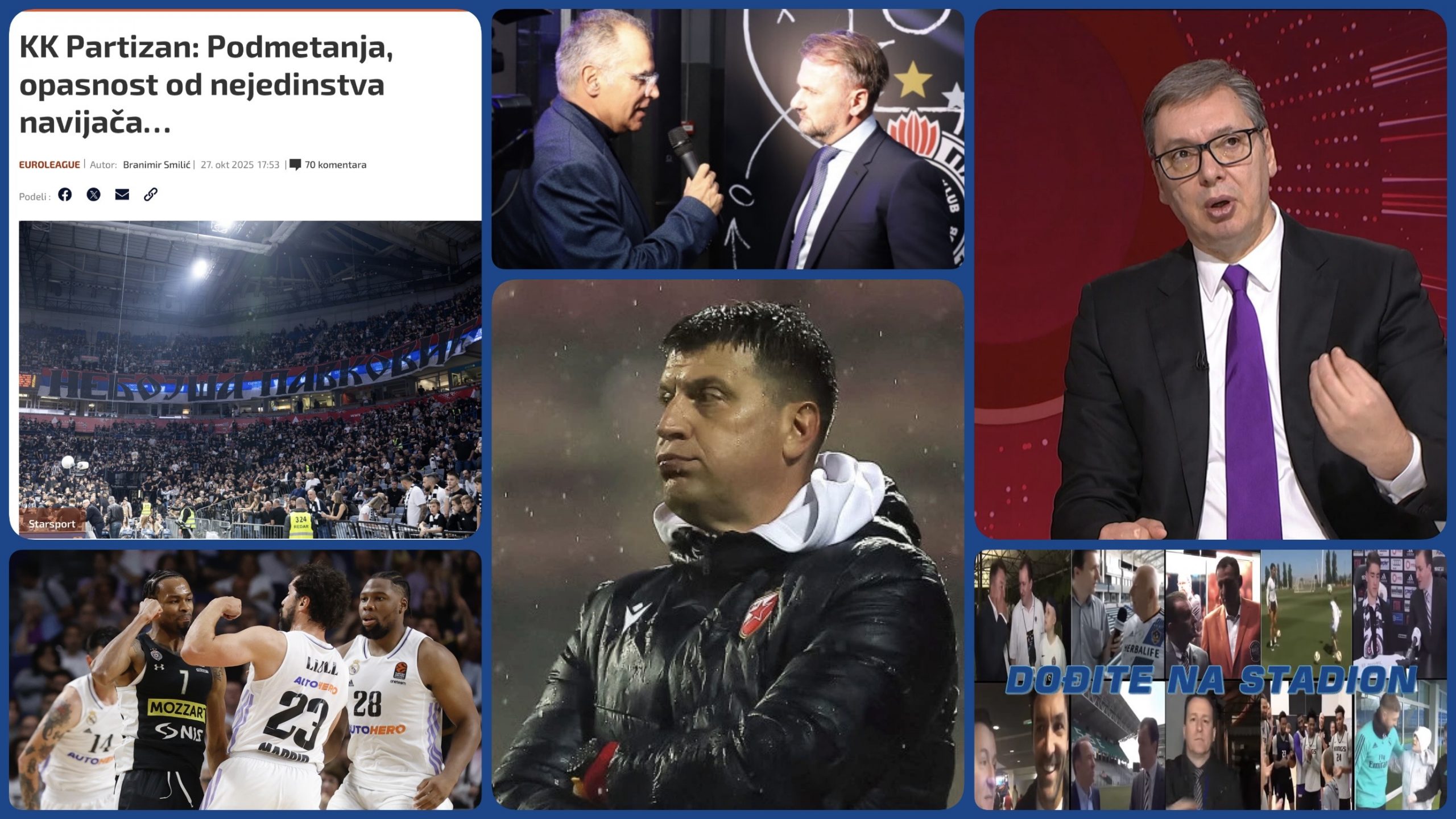 Željko Pantić: Dođite na stadion 987. Jedinstvo pod Ostojinom čizmom i novi Vučićev juriš na Željka…