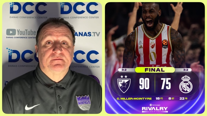 Željko Pantić: Zvezda srušila umorni Real, Ciglana Kampaco i Obradović očigledno bolji od Janisa…