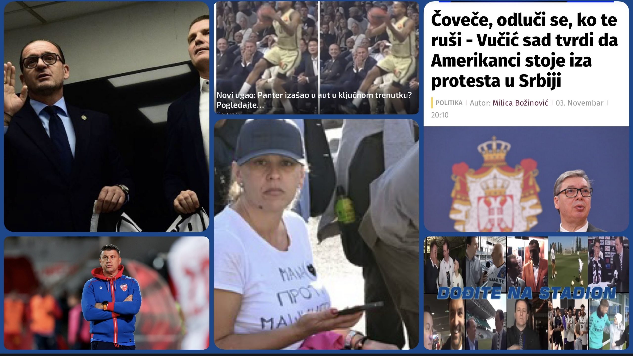 Željko Pantić: Dođite na stadion 988. Di džej sa Andrićevog venca, Panter iz auta i Mijatovo bekstvo