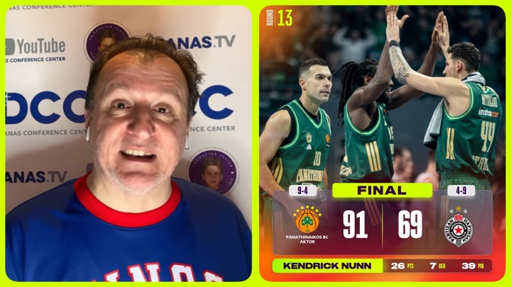 Željko Pantić: Partizan počeo bez greške, PAO odgovorio i kaznio ciglanu u šutu za tri poena…