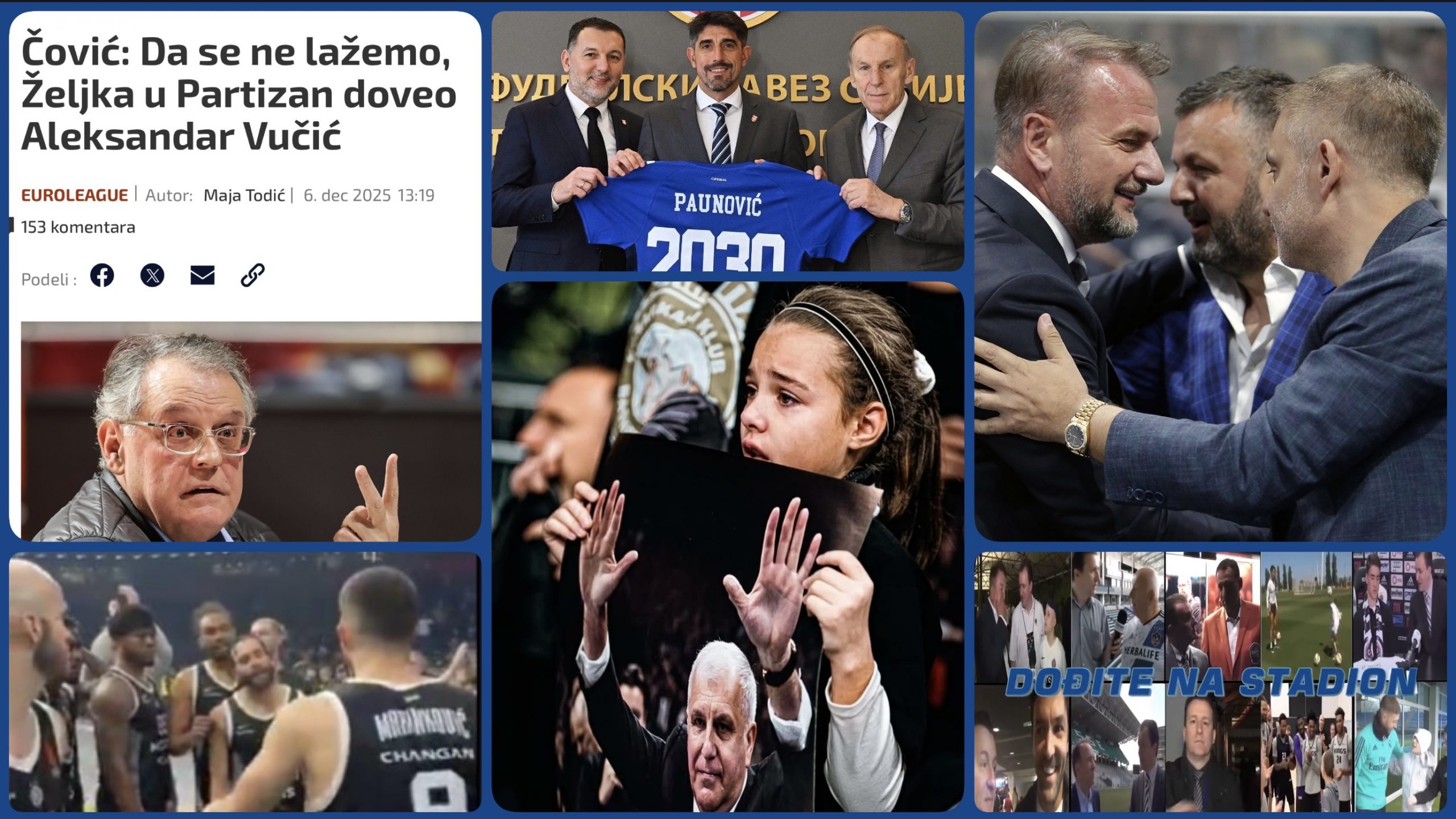Željko Pantić: Dođite na stadion 997. Vučićeva panika, Ostojin poslovni partner i Željkov Partizan…