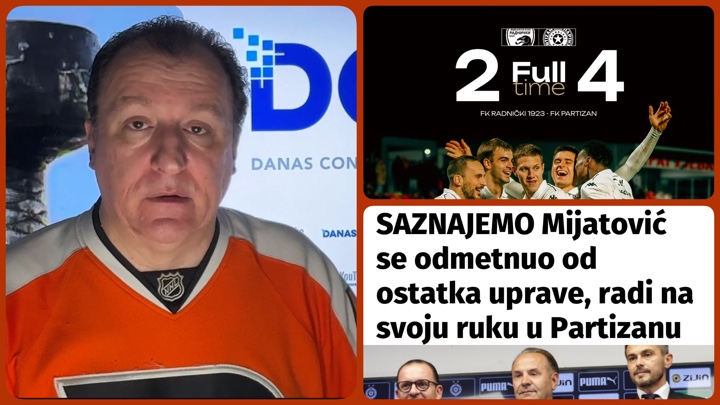 Željko Pantić: Partizan opet na krilima sreće i Mijat koji ne sluša sparing partnera Zemunskog klana