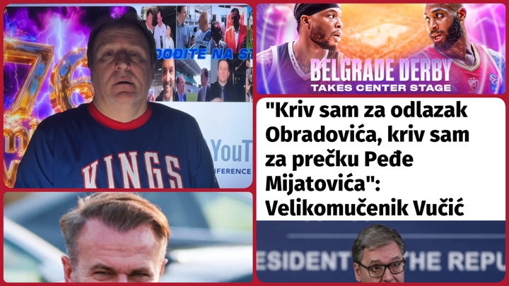 Željko Pantić: Vučićeva panika, Mijatova prečka i ozbiljan haos u najavi na evroligaškom derbiju…