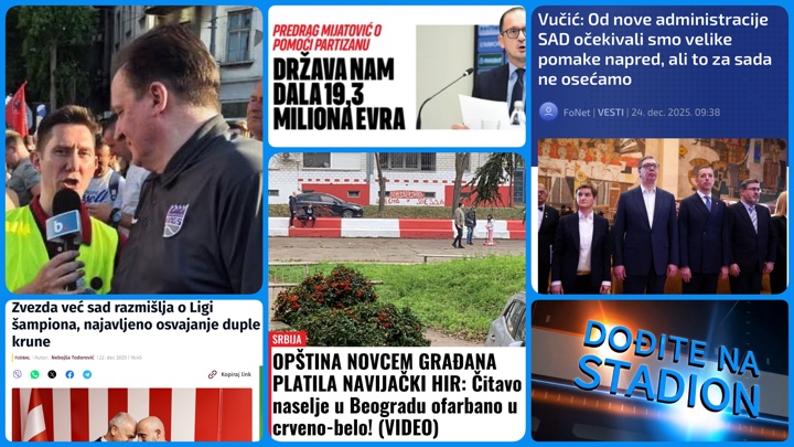 Željko Pantić: Dođite na stadion 1002. Dikić u zatvoru, Vučić u panici i Mijatovo hvala piromanu…