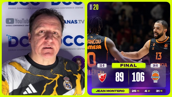 Željko Pantić: Valensija napunila Zvezdu kao punjenu papriku, Saša Obradović kao košarkaški Miloje…