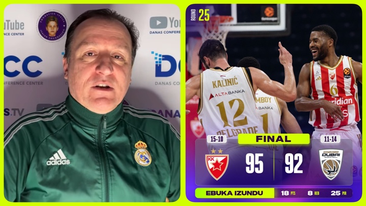 Željko Pantić: Dubai istopio minus 23 na minus 3, Zvezda ipak pobedila, ali izgubila tajbrejker…