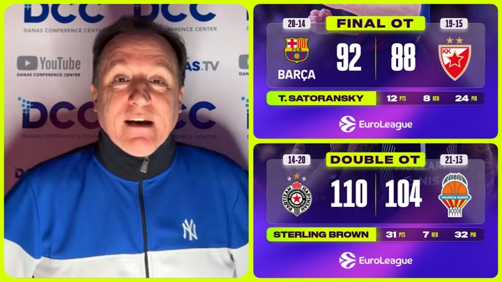 Željko Pantić: Partizan preživeo Valensiju i sudijsku trojku, Barselona jedva preživela Ekspo sudije