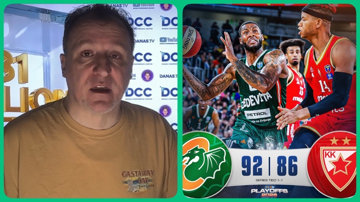 Željko Pantić: Hrabra Zvezda prosula 21 poen prednosti, Olimpija odnela pobedu u finišu…