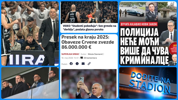 Željko Pantić: Dođite na stadion 1043. Košarkaški Natko i Zvezdini rashodi od 180 miliona evra…