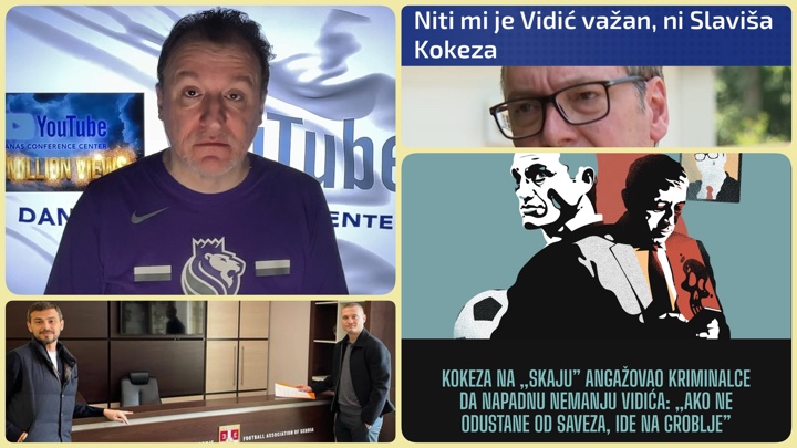 Željko Pantić: Kokeza kao klavir na glavi kuma Ace i bata Andrej u misiji spasavanja srpskog fudbala…