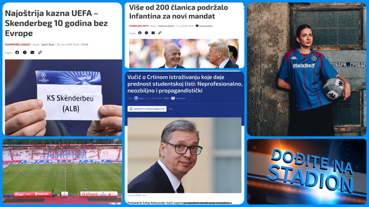 Željko Pantić: Dođite na stadion 1060. Partizan u rđi, Vučić u buli i Zvezda kao Skenderbeg u najavi…