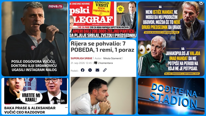 Željko Pantić: Dođite na stadion 1079. Obarač Ilijinog Instagrama i Ostoja koji najzad ima mandat…