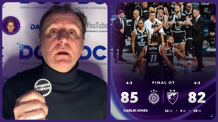 Željko Pantić: Džons kao košarkaški Natko, Partizan ispratio Vučićevu Zvezdu na đubrište istorije…